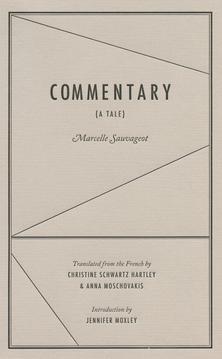 COMMENTARY by Marcelle Sauvageot