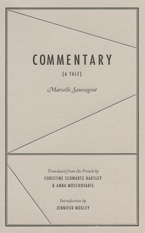 COMMENTARY by Marcelle Sauvageot