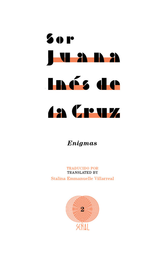 ENIGMAS by Sor Juana Inés de la Cruz