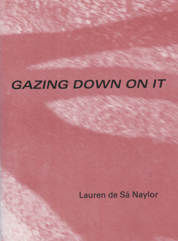 GAZING DOWN ON IT by Lauren de Sá Naylor