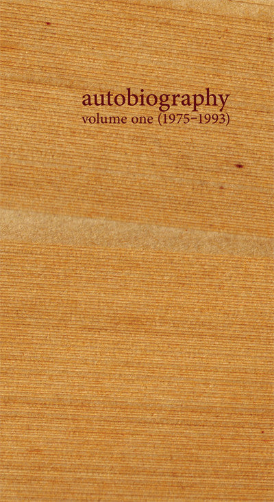 AUTOBIOGRAPHY VOLUME ONE (1975-1993) SPECIAL EDITION by Ryan Haley